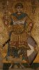 An ecclesiastical depiction of Saint Ananias, the patron saint of Valiant, soldiers, and spearmakers. 